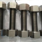 nikel qotishmasi 400 en2.4360 yong'oqni mahkamlagich bilan to'liq tishli novda